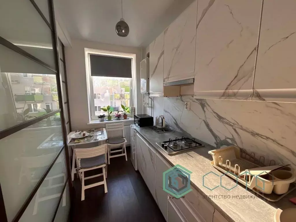 Студия Калининградская область, Светлогорск Яблоневая ул., 20 (22.0 м) - Фото 2