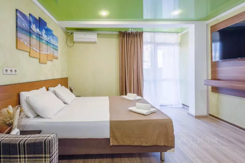 Комната Краснодарский край, Сириус пгт ул. Крамского, 13В (21.0 м) - Фото 1