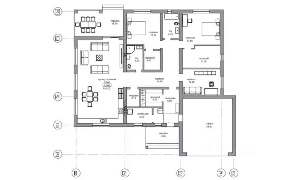 Дом в Воронежская область, Рамонский район, Новоживотинновское с/пос, ... - Фото 2