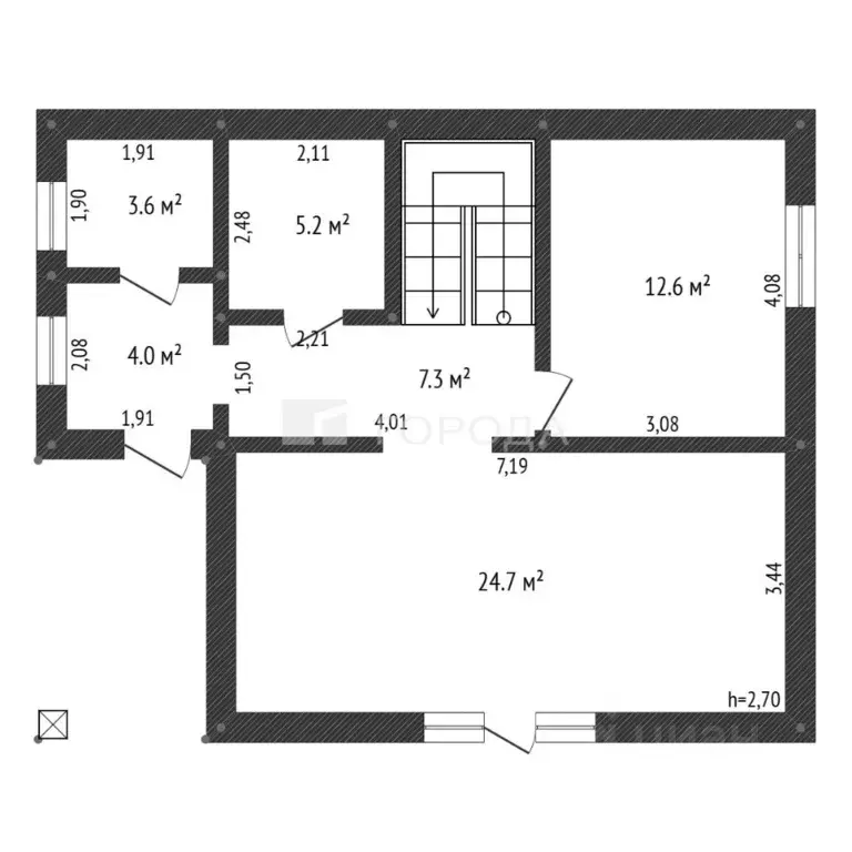 Дом в Алтайский край, Барнаул городской округ, с. Власиха ул. ... - Фото 2