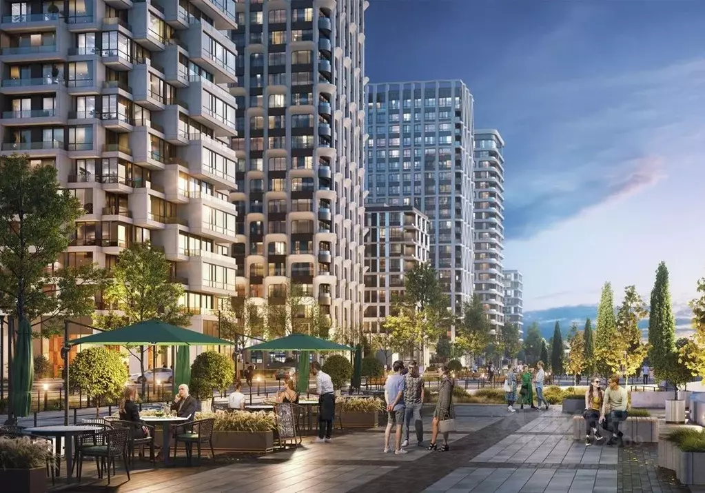 Торговая площадь в Москва 7-й кв-л, Остров жилой комплекс, к7 (136 м) - Фото 2