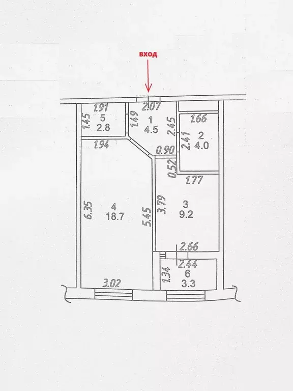 1-к кв. Краснодарский край, Краснодар Красная ул., 176лит1/2 (42.5 м) - Фото 1