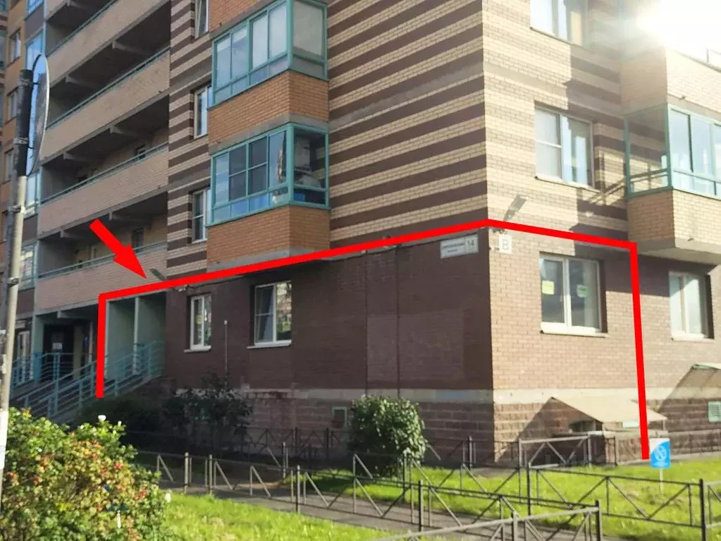 Помещение свободного назначения в Ленинградская область, Кудрово г. ... - Фото 1