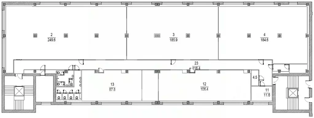 Помещение свободного назначения в Москва Большая Новодмитровская ул., ... - Фото 2