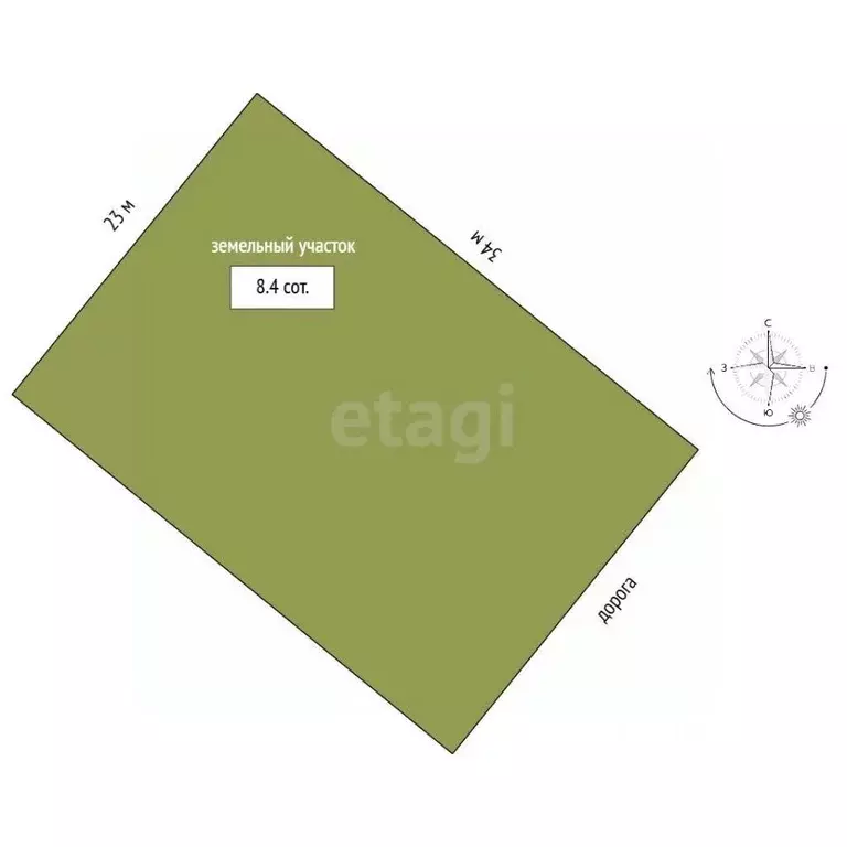 Участок в Тюменская область, Тюменский муниципальный округ, ... - Фото 2