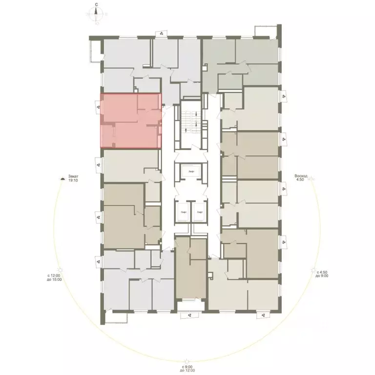 1-к кв. Башкортостан, Уфа Родина Парк жилой комплекс (40.7 м) - Фото 2