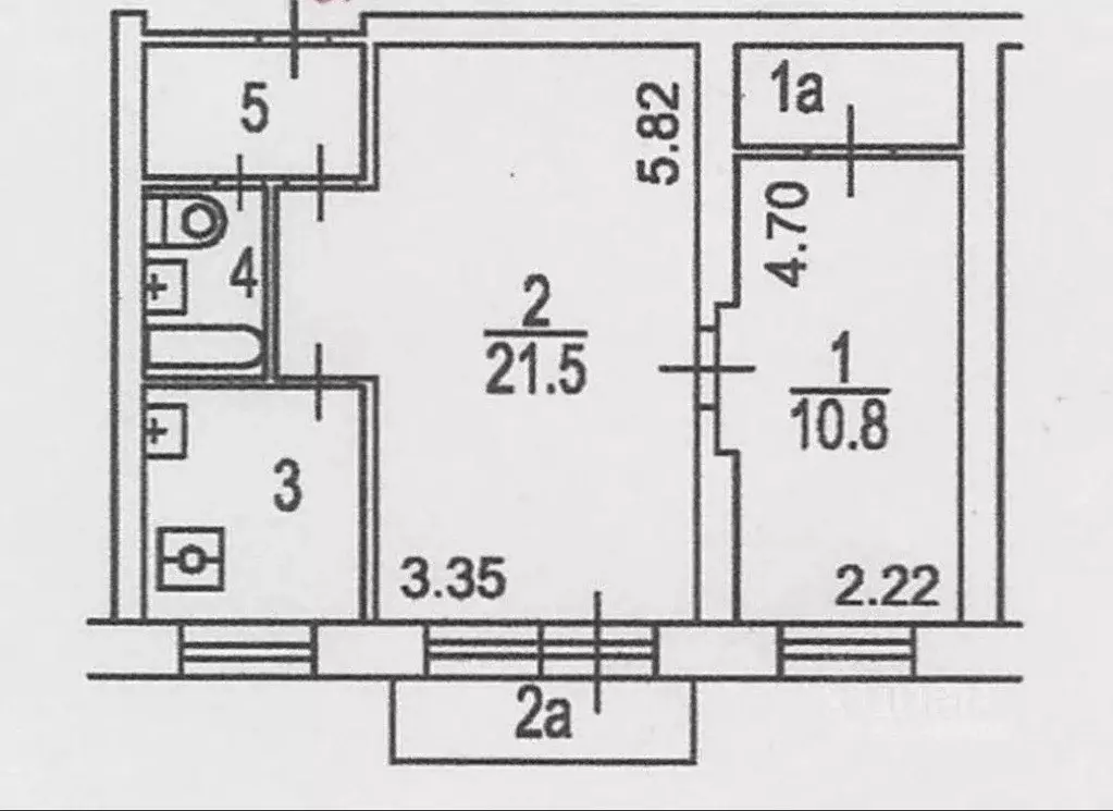 2-к кв. Москва ул. Гарибальди, 8К4 (44.6 м) - Фото 1