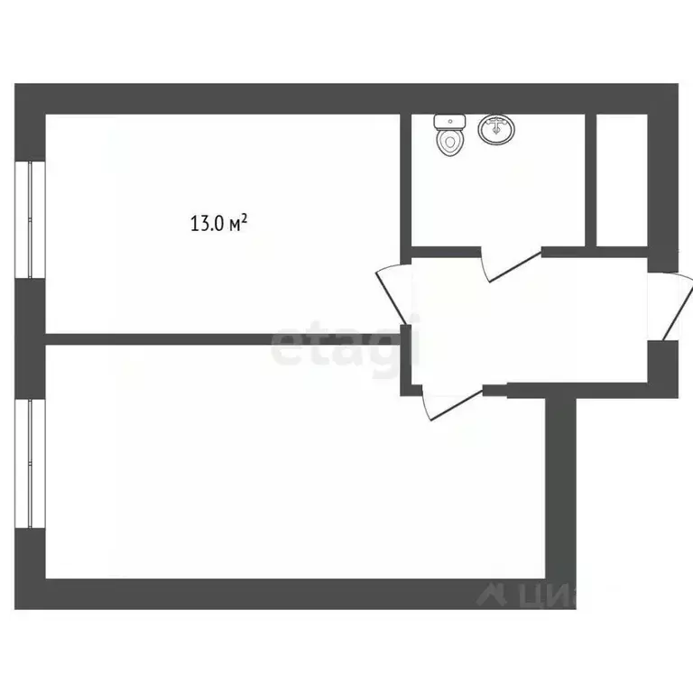 1-к кв. Свердловская область, Екатеринбург просп. Академика Сахарова, ... - Фото 2