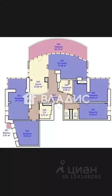 5-к кв. Московская область, Химки ул. Юннатов, 10 (214.9 м) - Фото 2
