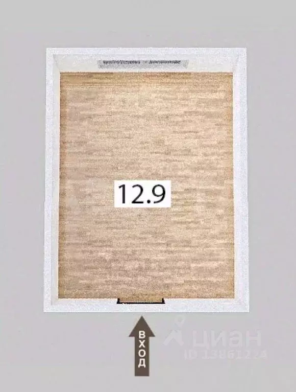 Комната Омская область, Омск Входной мкр, 34 (12.9 м) - Фото 2