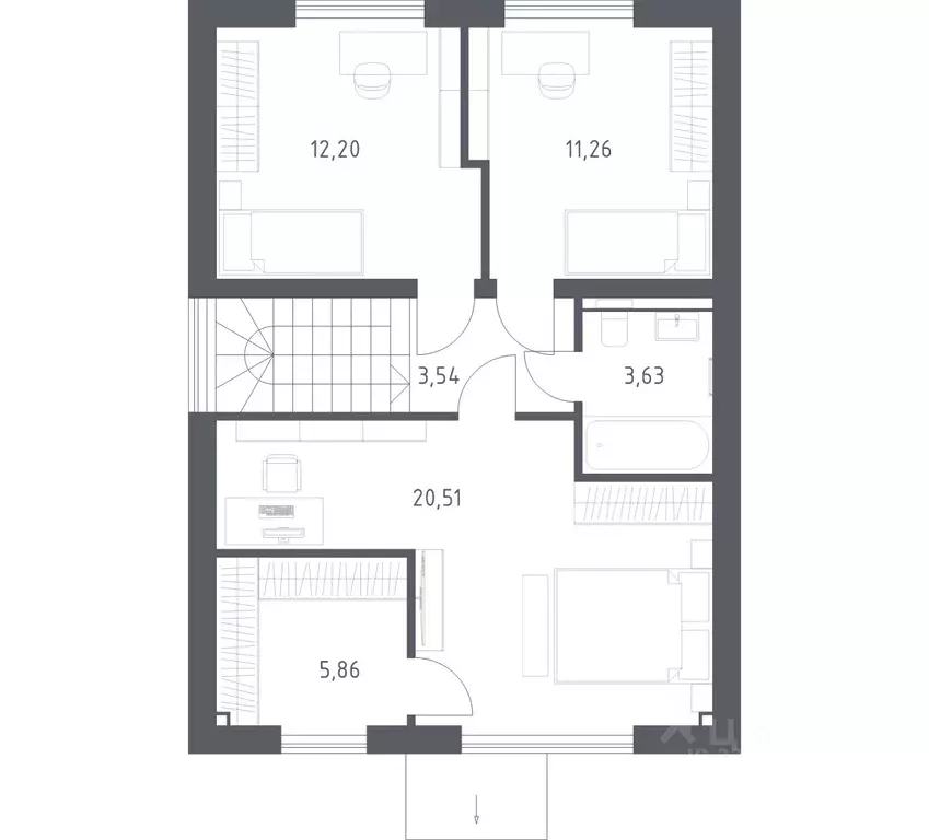 Дом в Московская область, Дмитровский муниципальный округ, Дмитров Дом ... - Фото 2