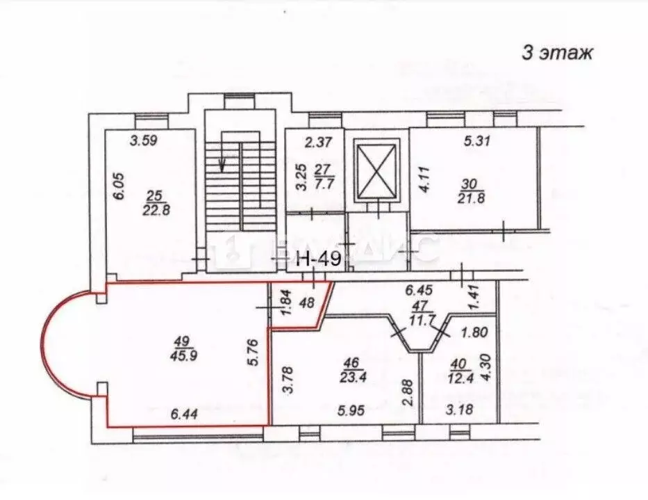 Офис в Коми, Сыктывкар ул. Карла Маркса, 192 (50 м) - Фото 1