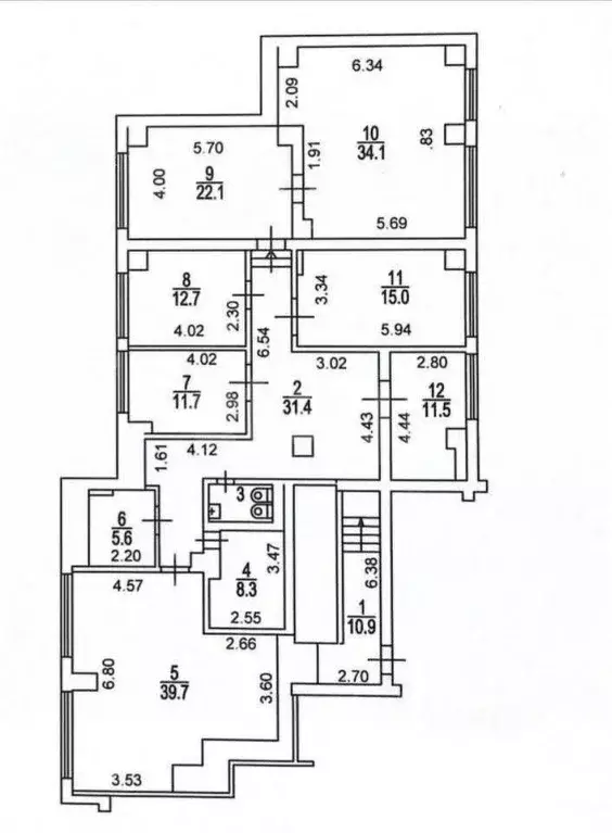 Помещение свободного назначения в Москва Братиславская ул., 16К1 (236 ... - Фото 1