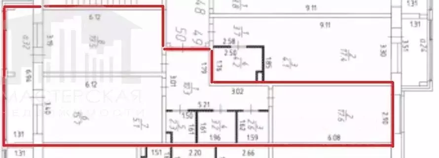2-к кв. Московская область, Истра муниципальный округ, д. Высоково ... - Фото 2