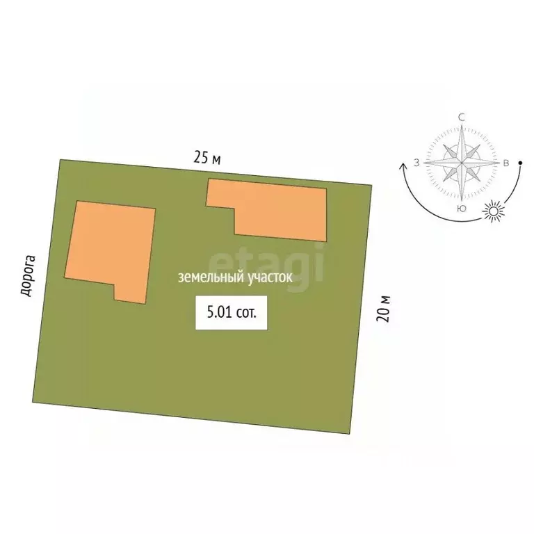 Дом в Камчатский край, Елизовский муниципальный округ, Березка СНТ  ... - Фото 2