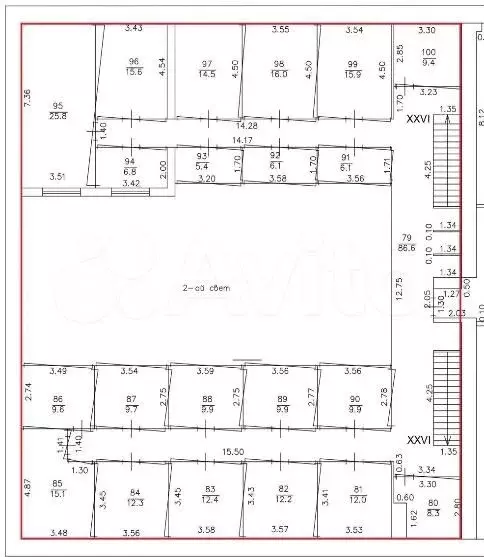 Аренда офиса 900 м2 м. Тульская в юао - Фото 1