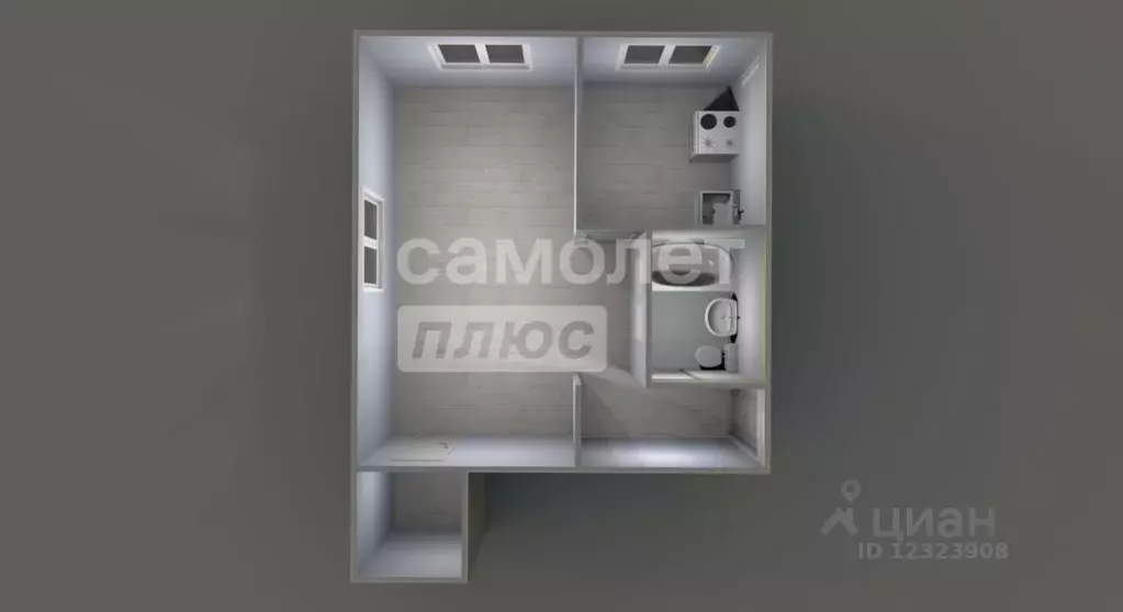 1-к кв. Московская область, Подольск ул. Маштакова, 5 (31.5 м) - Фото 2