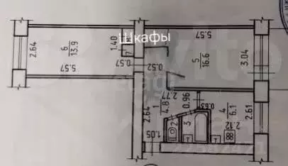 2-к кв. Удмуртия, Ижевск Новостроительная ул., 28 (45.5 м) - Фото 1