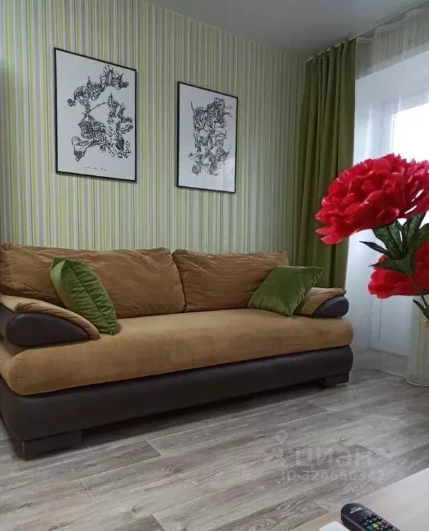 1-к кв. Ярославская область, Рыбинск ул. Герцена, 97 (34.0 м) - Фото 1