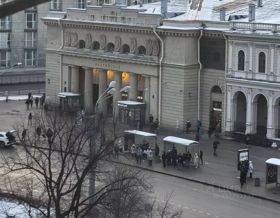 Комната Санкт-Петербург наб. Обводного Канала, 122 (48.2 м) - Фото 1