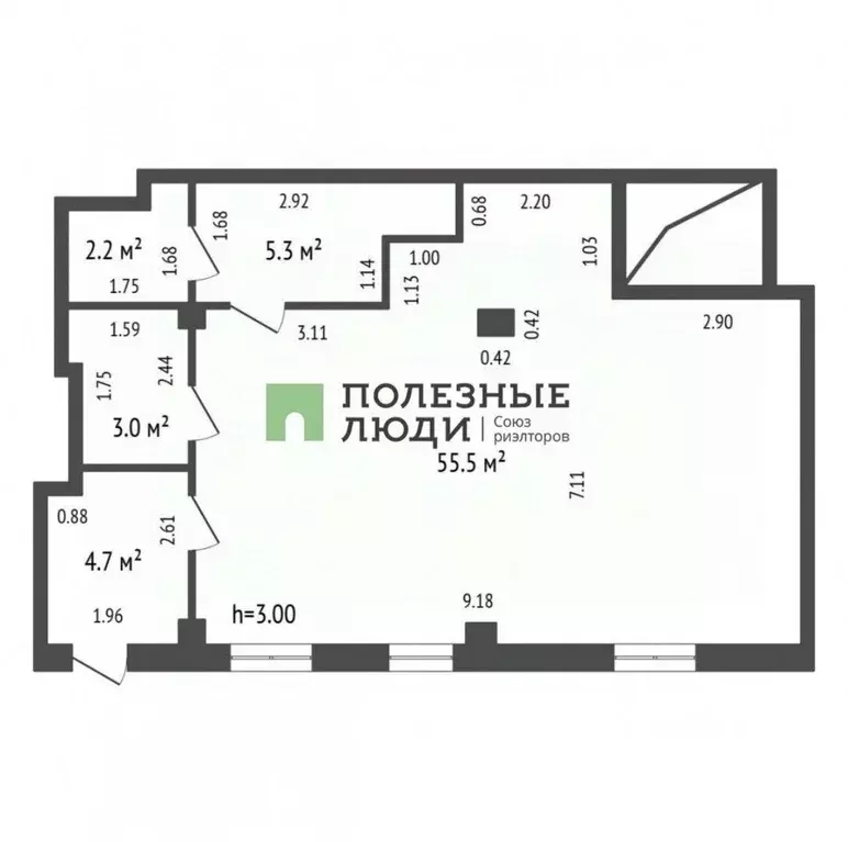 Помещение свободного назначения в Красноярский край, Красноярск ул. ... - Фото 2