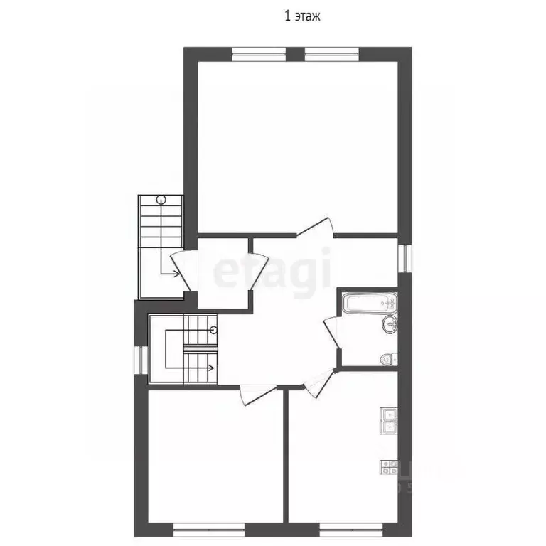 Дом в Ростовская область, Ростов-на-Дону Днепродзержинский пер. (202 ... - Фото 1