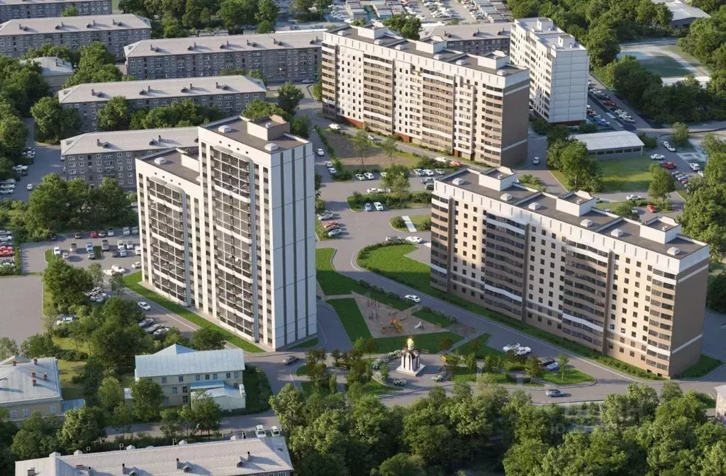 2-к кв. Новосибирская область, Новосибирск Знаменский кв-л,  (40.68 м) - Фото 1