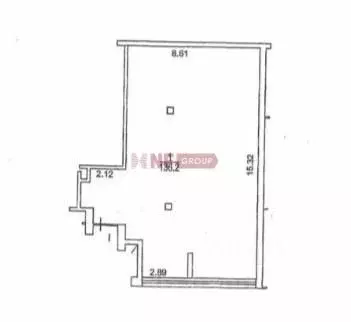 Торговая площадь в Москва пер. Коробейников, 1 (136 м) - Фото 2