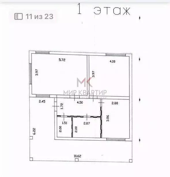 Дом в Хакасия, Алтайский район, д. Кайбалы ул. Ростовская, 4 (104 м) - Фото 2