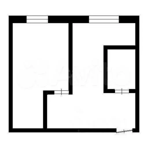 1-к. квартира, 30 м, 5/5 эт. - Фото 0