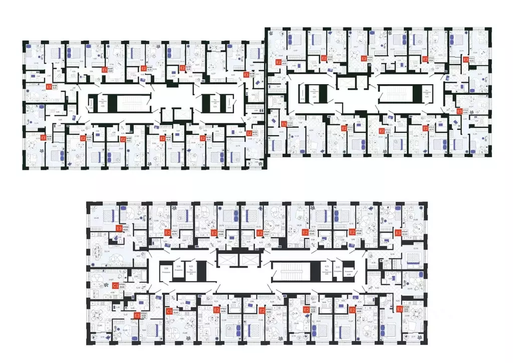 1-к кв. Тульская область, Тула Мясново мкр, Желания жилой комплекс ... - Фото 2