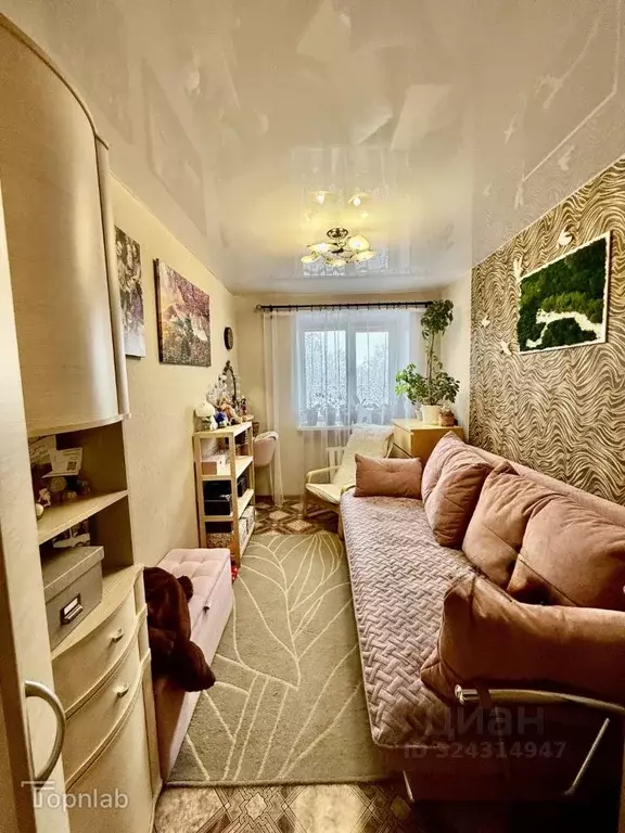 3-к кв. Нижегородская область, Кстово 2-й мкр, 19 (56.8 м) - Фото 1