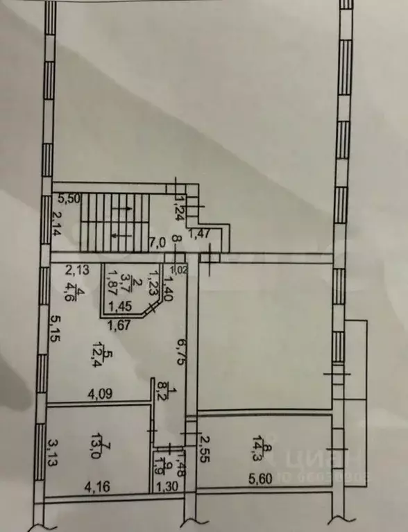 3-к кв. Крым, Симферополь ул. Киевская, 41 (58.1 м) - Фото 2
