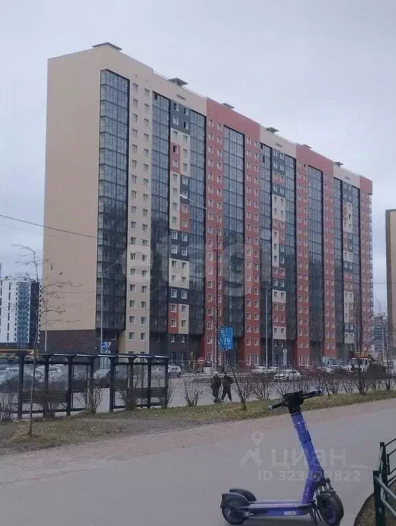 1-к кв. Ленинградская область, Мурино Всеволожский район, ул. ... - Фото 1