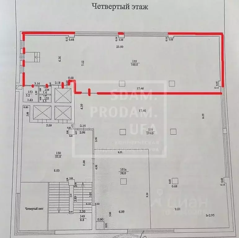 Офис в Башкортостан, Уфа ул. Маршала Жукова, 5/2 (160 м) - Фото 1