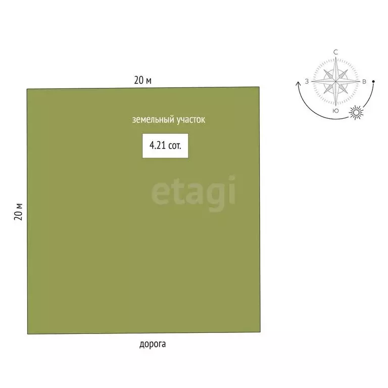 Дом в деревня Падерина, Зелёный переулок (97.1 м) - Фото 2