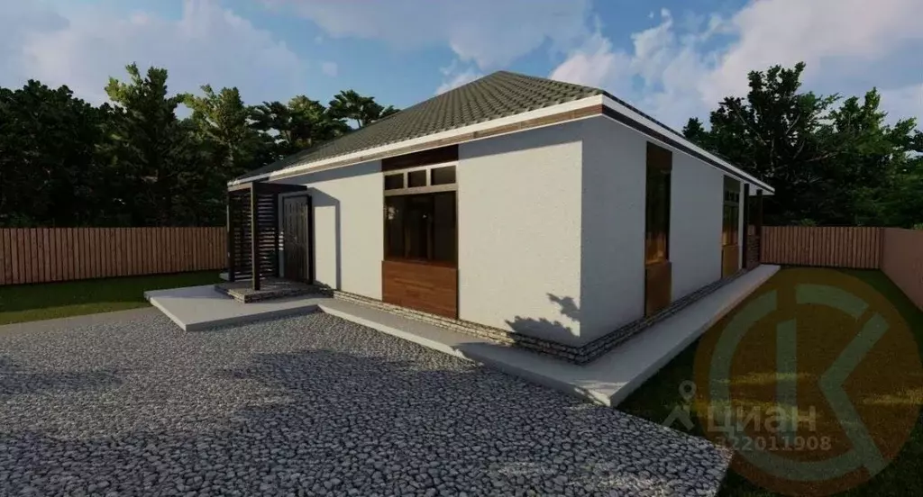 Дом в Крым, Симферопольский район, Добровское с/пос, с. Краснолесье ... - Фото 1