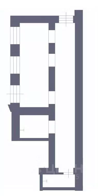 Помещение свободного назначения в Москва Волжский бул., 51С8 (29 м) - Фото 2