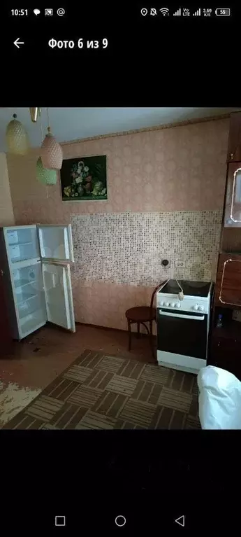 2-к. квартира, 52 м, 4/17 эт. - Фото 1