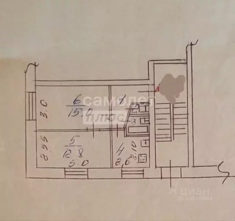 2-к кв. Пензенская область, Пенза ул. Клары Цеткин, 37 (41.3 м) - Фото 2