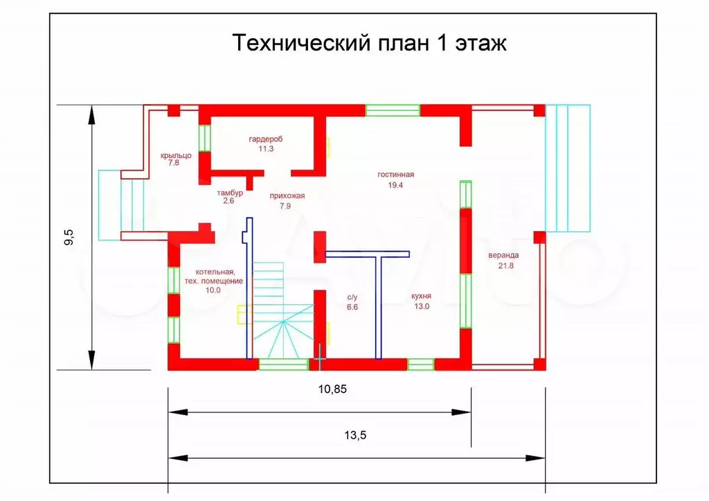 Коттедж 206 м на участке 7,4 сот. - Фото 0