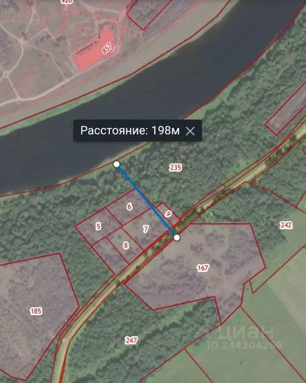 Участок в Тверская область, Зубцовский район, д. Берниково  (360.0 ... - Фото 2