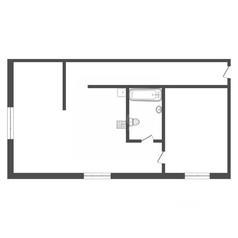 2-к кв. Тульская область, Тула ул. 3-я Трубная, 18 (69.0 м) - Фото 0