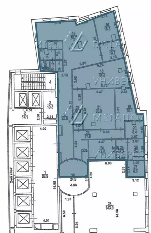 Офис (365 м) - Фото 1