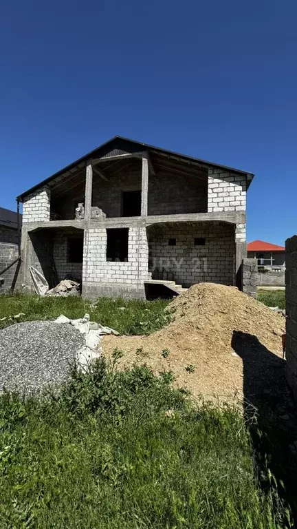 Дом в Дагестан, Махачкала городской округ, Ленинкент пгт, 7-й мкр ул. ... - Фото 0