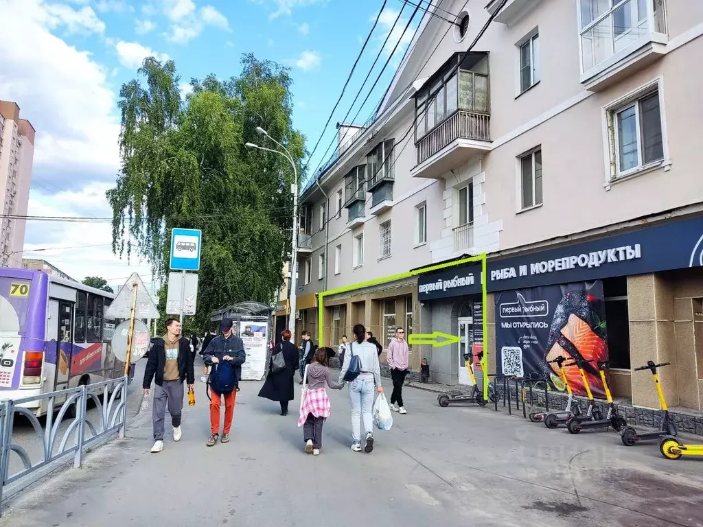 Торговая площадь в Свердловская область, Екатеринбург ул. Сулимова, 55 ... - Фото 0