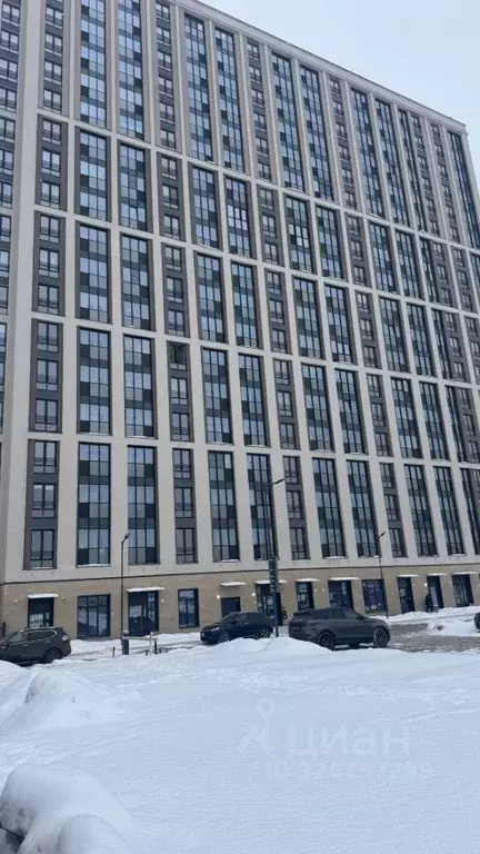 Студия Санкт-Петербург ул. Типанова, 22 (22.6 м) - Фото 1