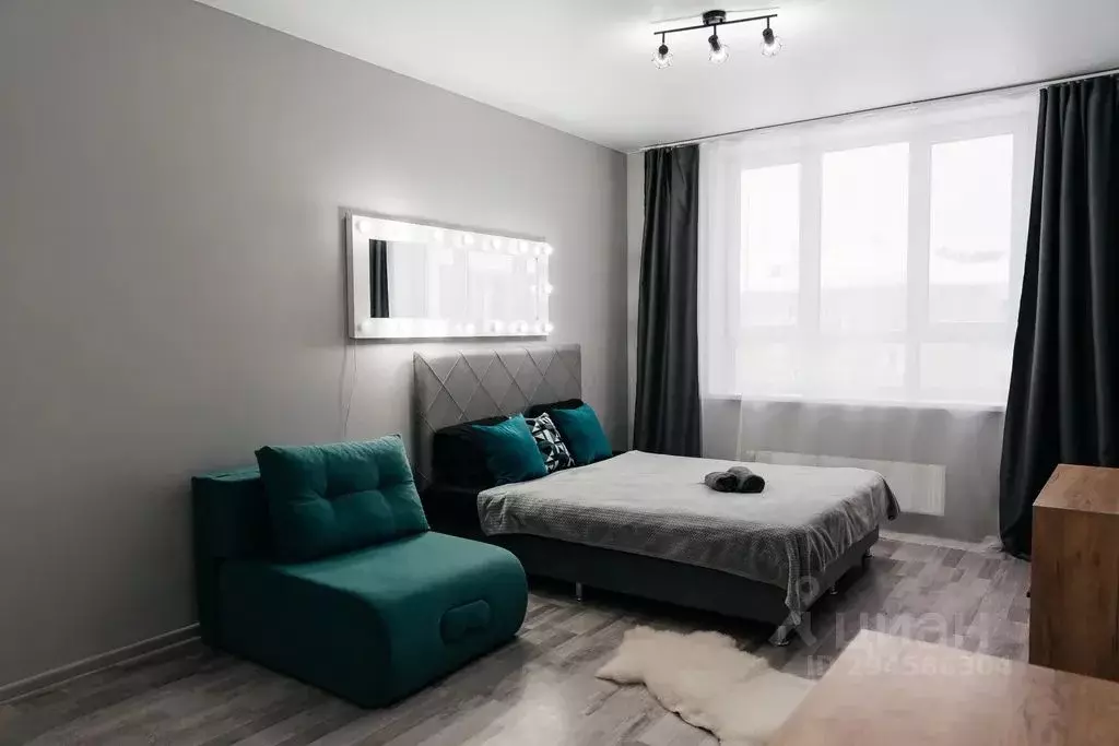 Студия Пермский край, Пермь ул. Малкова, 12 (25.0 м) - Фото 2