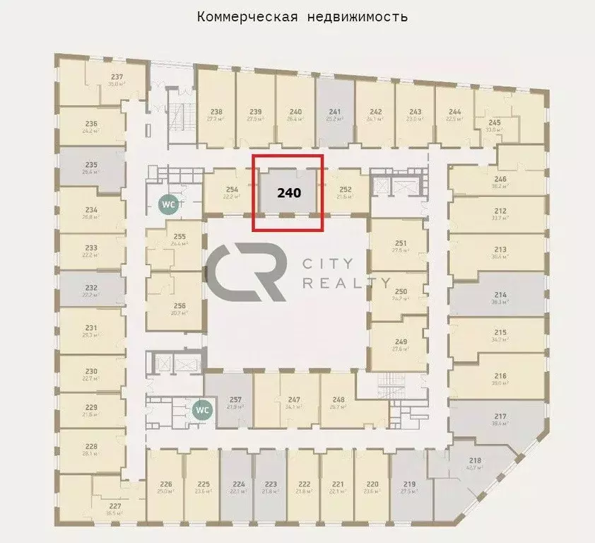 Офис в Санкт-Петербург Херсонский проезд, 6 (24 м) - Фото 2