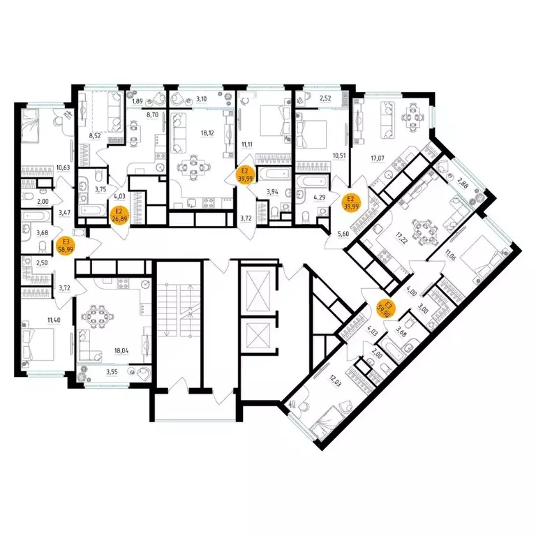 1-к кв. Рязанская область, Рязань ул. Земнухова (26.89 м) - Фото 1